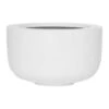 Sunny Essentials Bowl Planter - Matt White -Indoor Plants Store Sunny Plant Bowl Matt White Medium