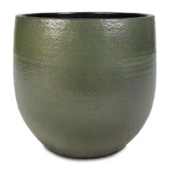 Zembla Plant Pot - Green -Indoor Plants Store Zembla Plant Pot Green 28x25cm