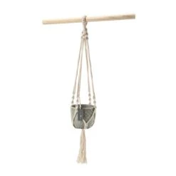 Macrame Hanging Plant Pot -Indoor Plants Store hanging indoor plant pot macrame